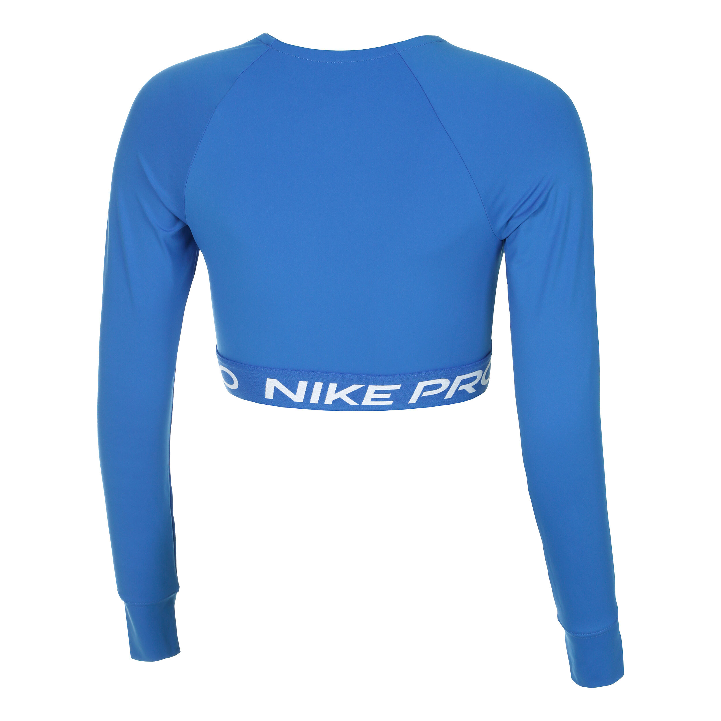 Buy Nike Pro Dri Fit 365 Crop Haut Manches Longues Femmes Bleu online Tennis Point FR