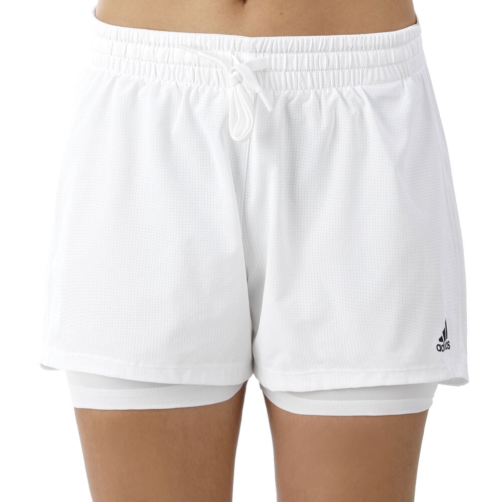 adidas Woven 2in1 Shorts Femmes - Blanc , Noir