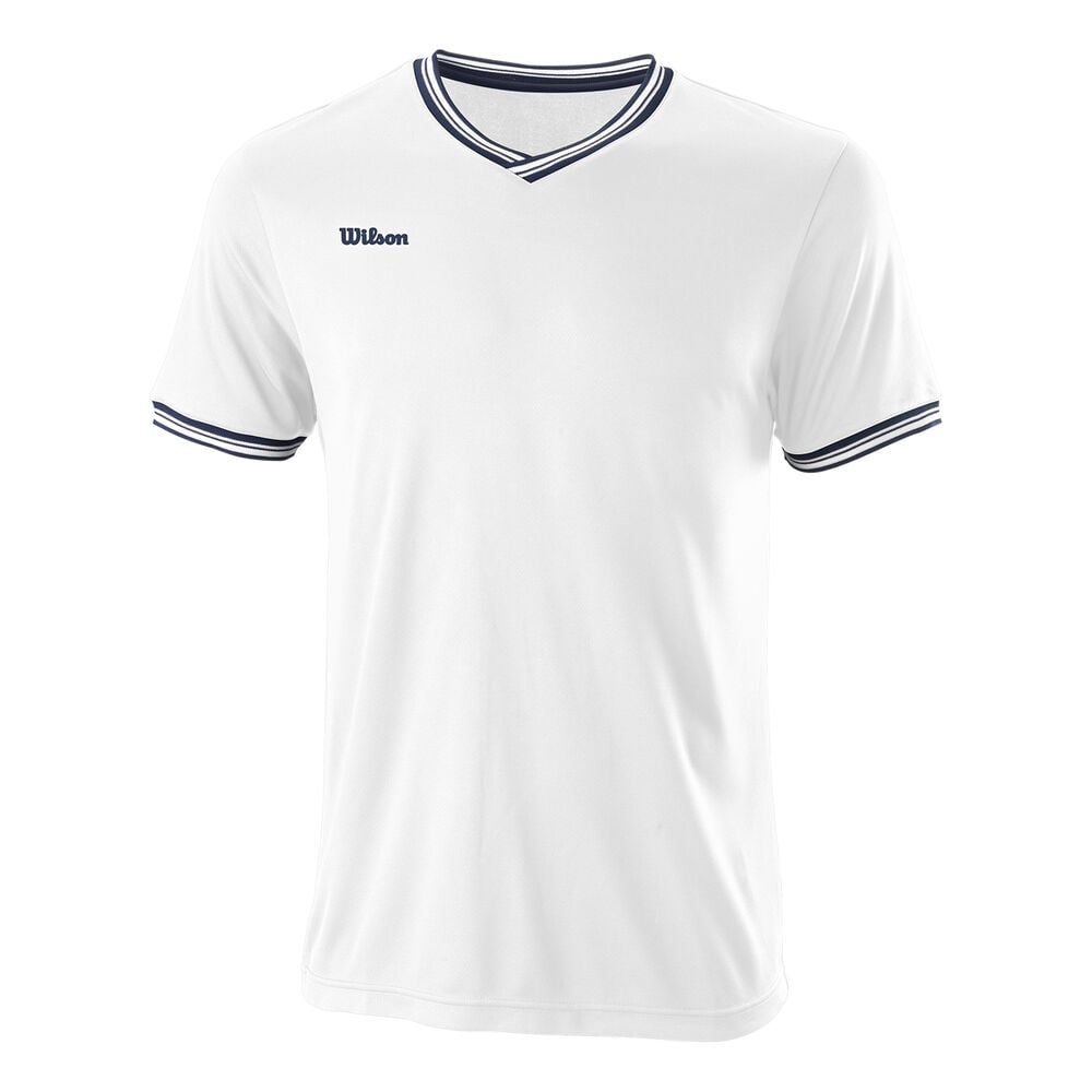Wilson T-shirt Hommes - Blanc , Gris