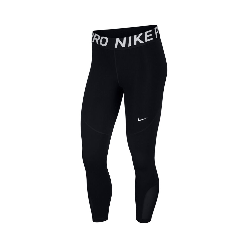 Nike Pro Crop Collant Tight Filles - Noir , Blanc