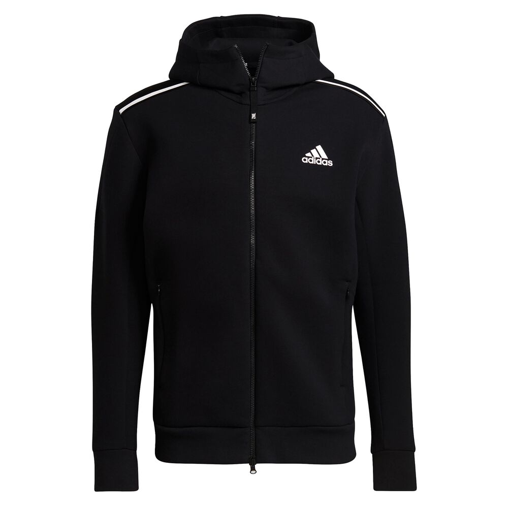 adidas Z.N.E. Sweat à Capuche Hommes - Noir , Blanc