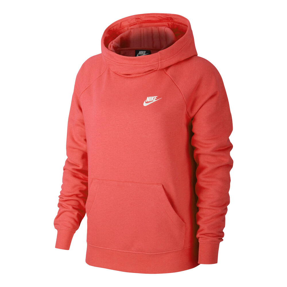 Nike Sportswear Essential Sweat à Capuche Femmes - Corail , Blanc