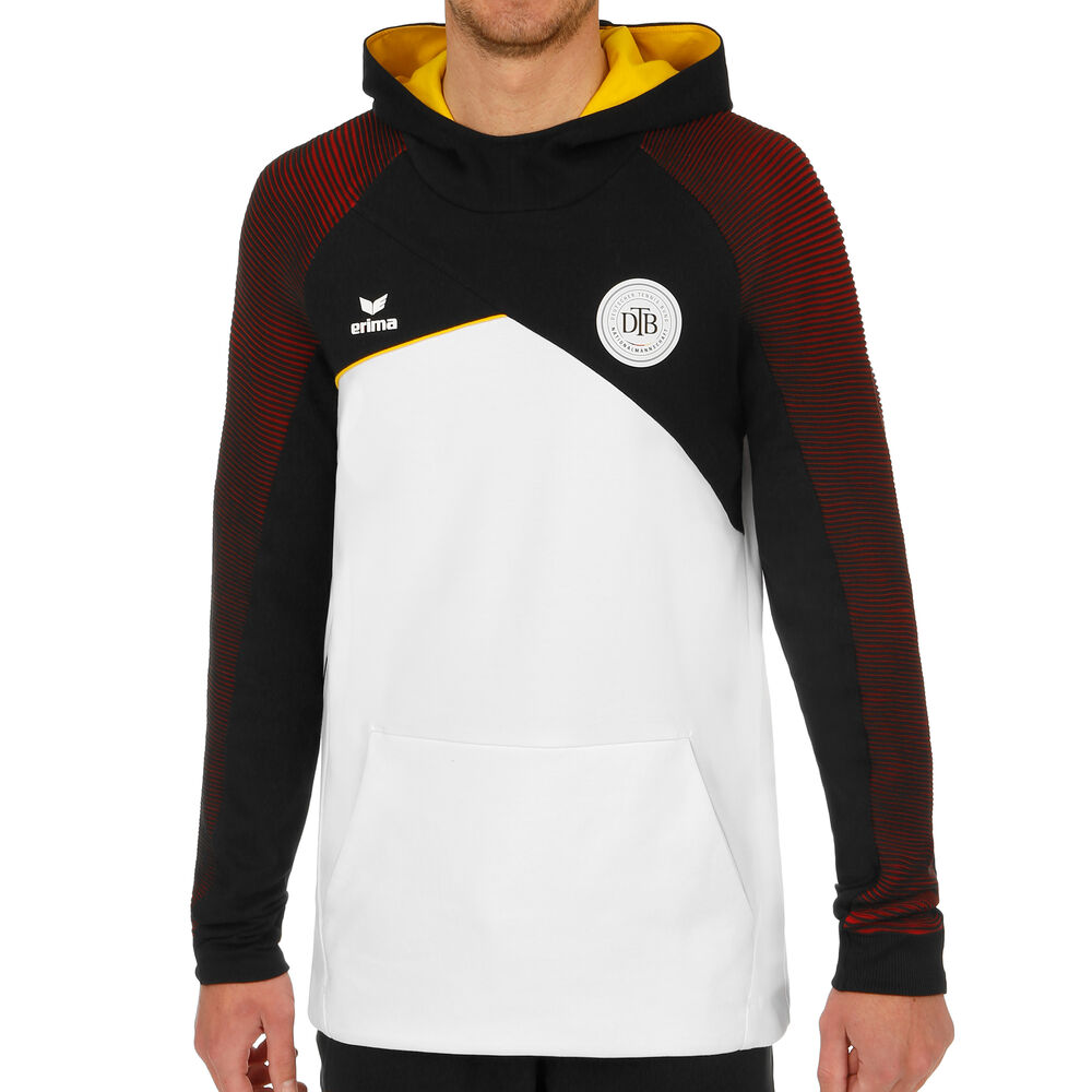 Erima Premium One 2.0 DTB Sweat à Capuche Hommes - Blanc , Noir