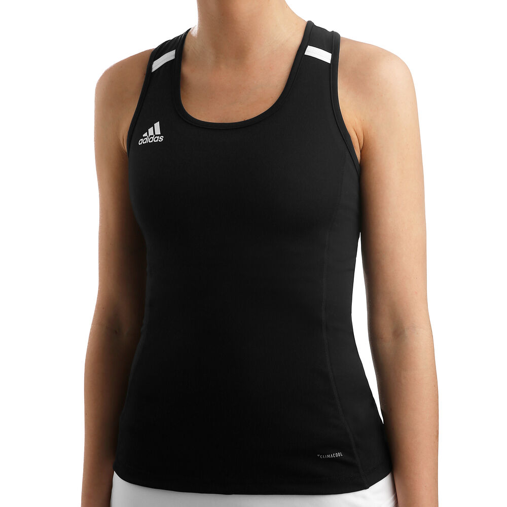 adidas T19 Débardeur Tank Top Femmes - Noir , Blanc