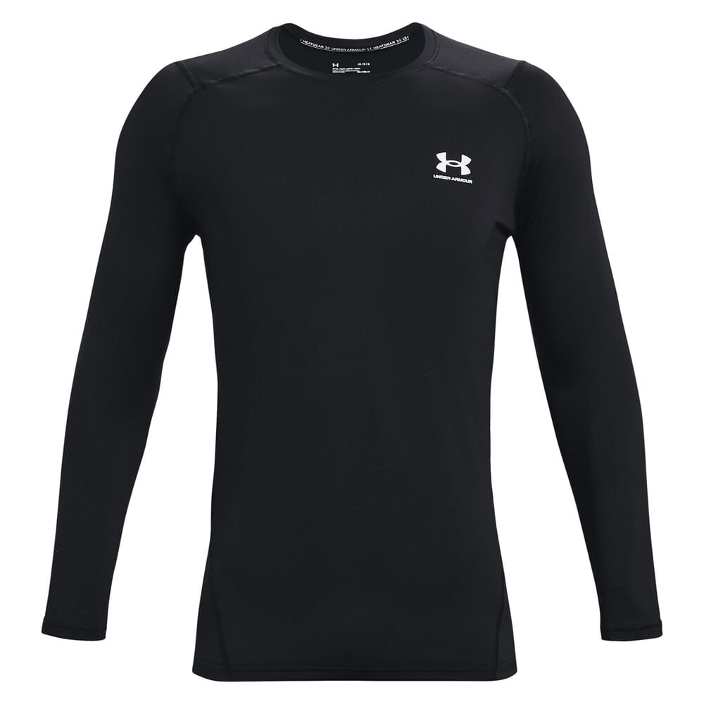 Under Armour Heatgear Fitted Haut Manches Longues Hommes - Noir