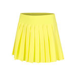 V&ecirc;tements de tennis Quiet Please Quiet Please Love Pleated Jupe Femmes - jaune, blanc