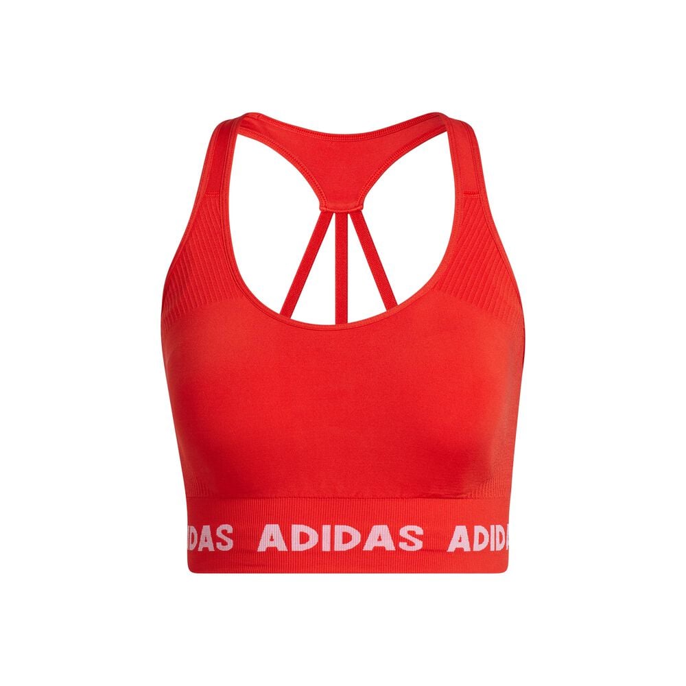 adidas Aeroknit Soutien-gorge Sport Femmes - Rouge , Blanc