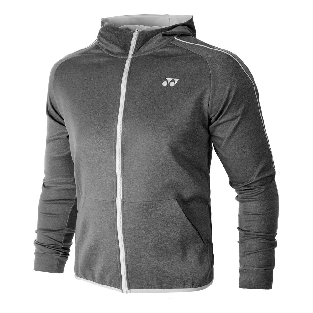Yonex Sweat à Capuche Hommes - Gris , Blanc