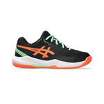 Chaussures de padel ASICS ASICS GEL-DEDICATE 8 PADEL GS Chaussures padel Enfants-noir, corail