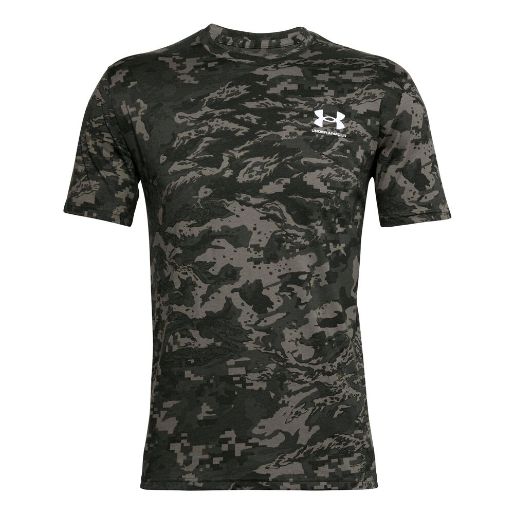 Under Armour ABC Camo T-shirt Hommes - Gris , Vert