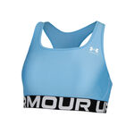 Vêtements Under Armour Under Armour Authentics Mid Branded Soutien-gorge Sport Femmes-Bleu