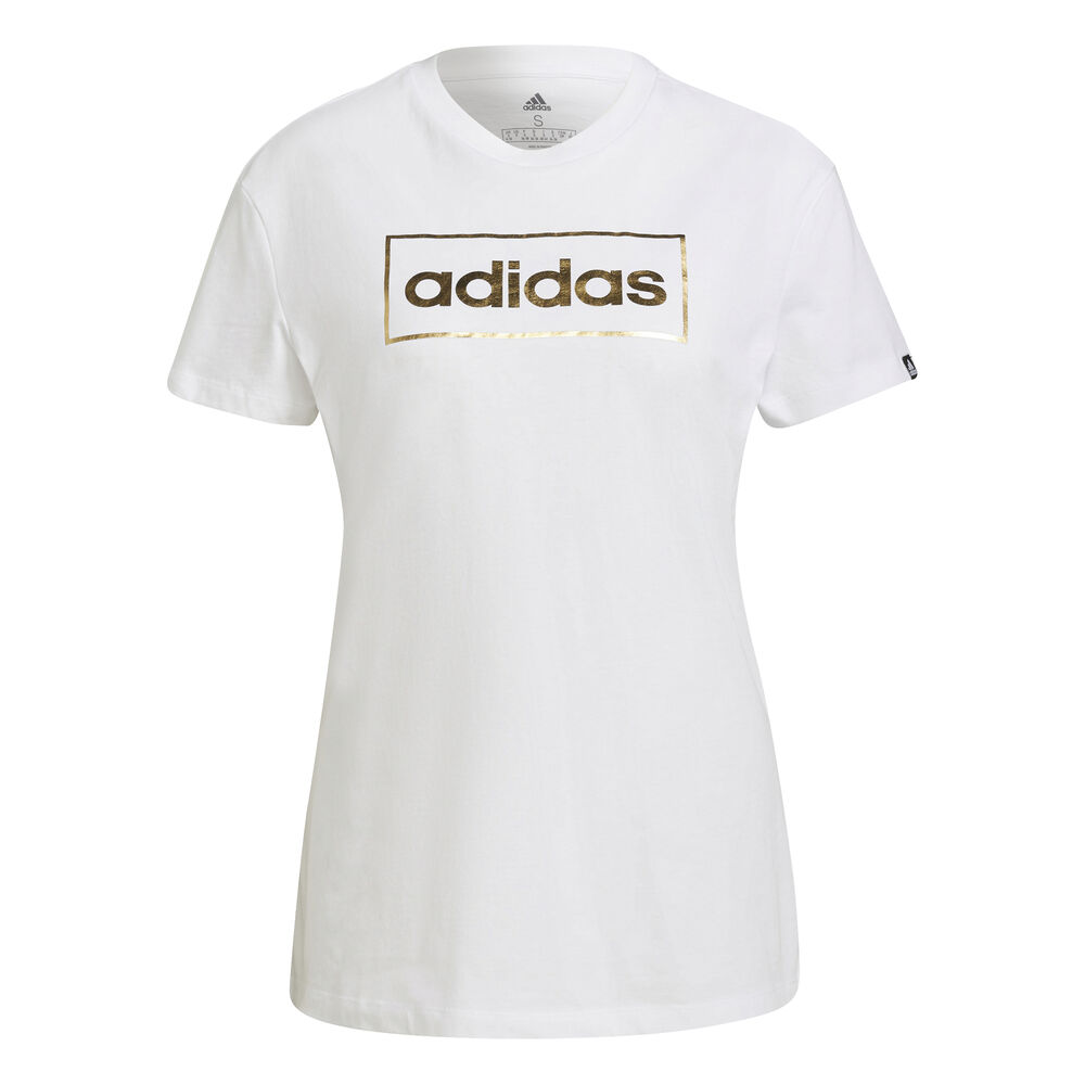 adidas Freelift BX T-shirt Femmes - Blanc , Or