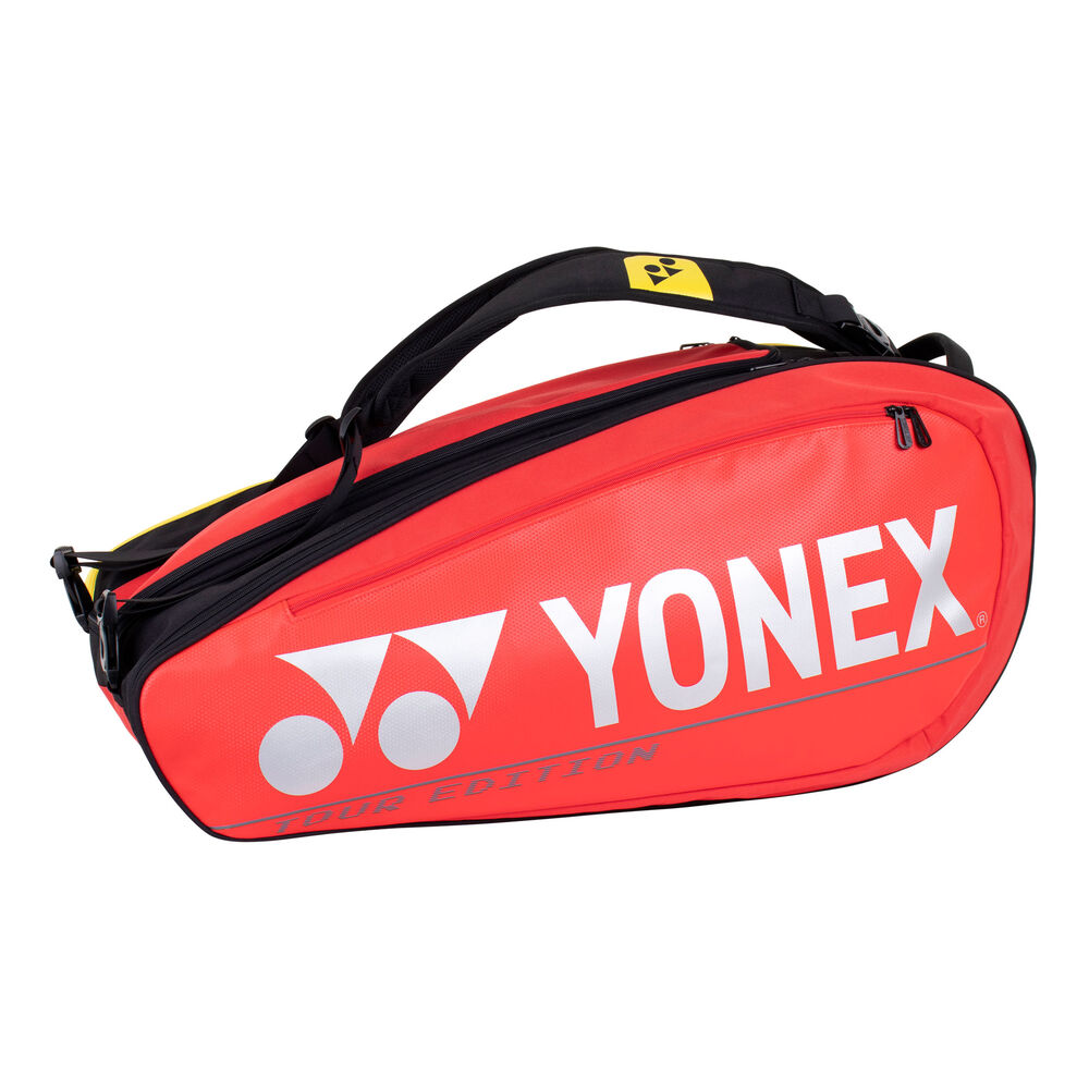 Yonex Pro Racquet Bag Housse De Raquette Lot De 10 - Rouge , Argent