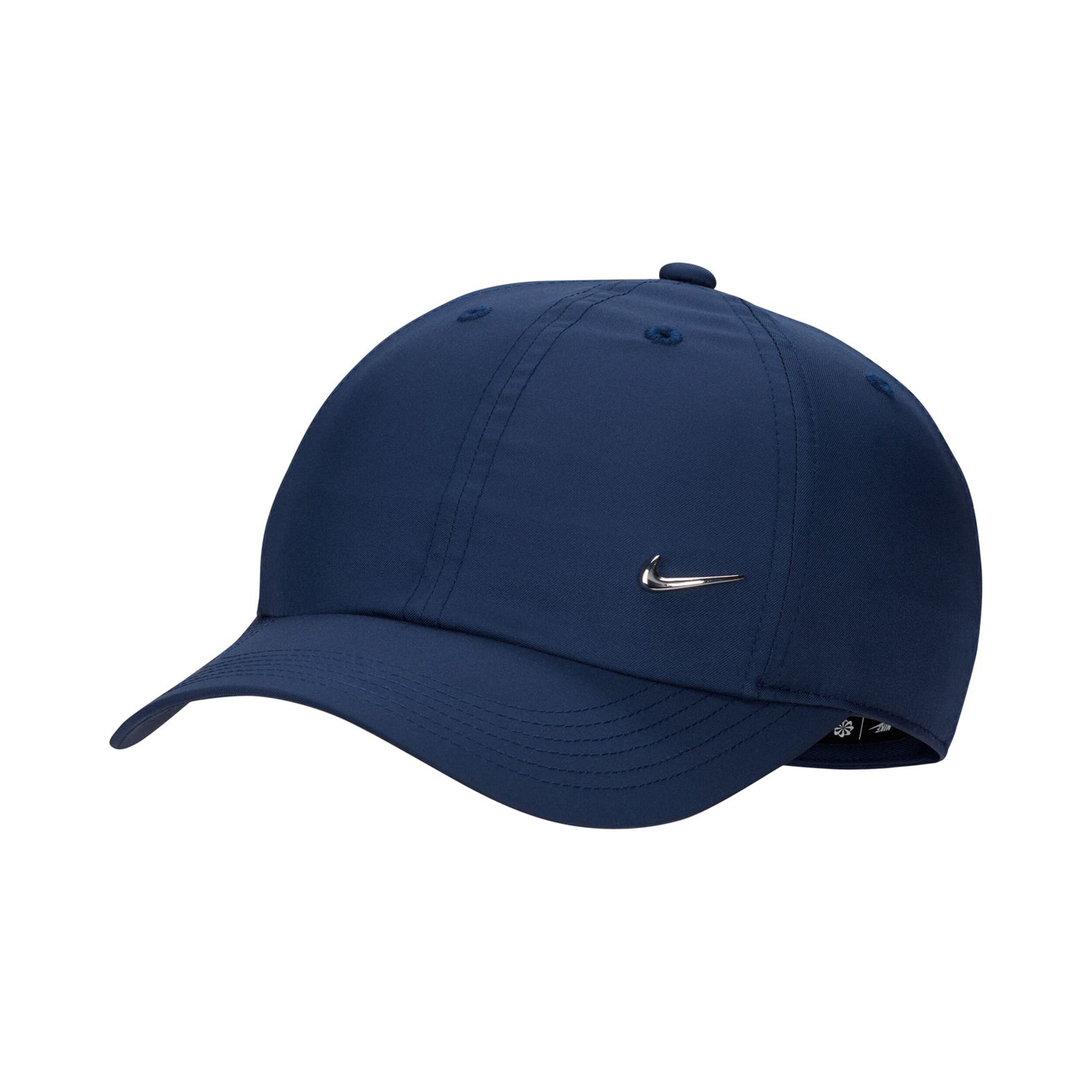 Buy Nike Dri Fit Club Metal Swoosh Casquette Bleu Fonce online Tennis Point FR