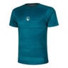 Create Receiver Wipe T-shirt Hommes-Bleu Petrol, Blanc