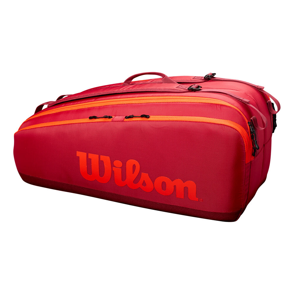 Wilson Tour Housse De Raquette Lot De 12 - Rouge Foncé , Orange