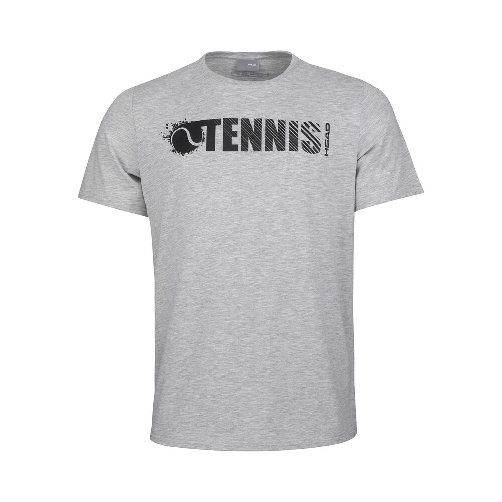 HEAD Front T-shirt Garçons - Gris Clair