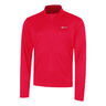 Pacer Half-Zip Maillot De Course Hommes-Rouge