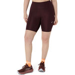 V&ecirc;tements ASICS ASICS Road High Waist 8in Sprinter Collant De Course Femmes-Rouge Fonc&eacute;