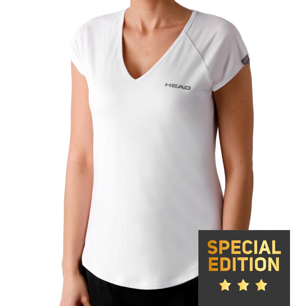 HEAD Janet T-shirt Edition Spéciale Femmes - Blanc , Gris
