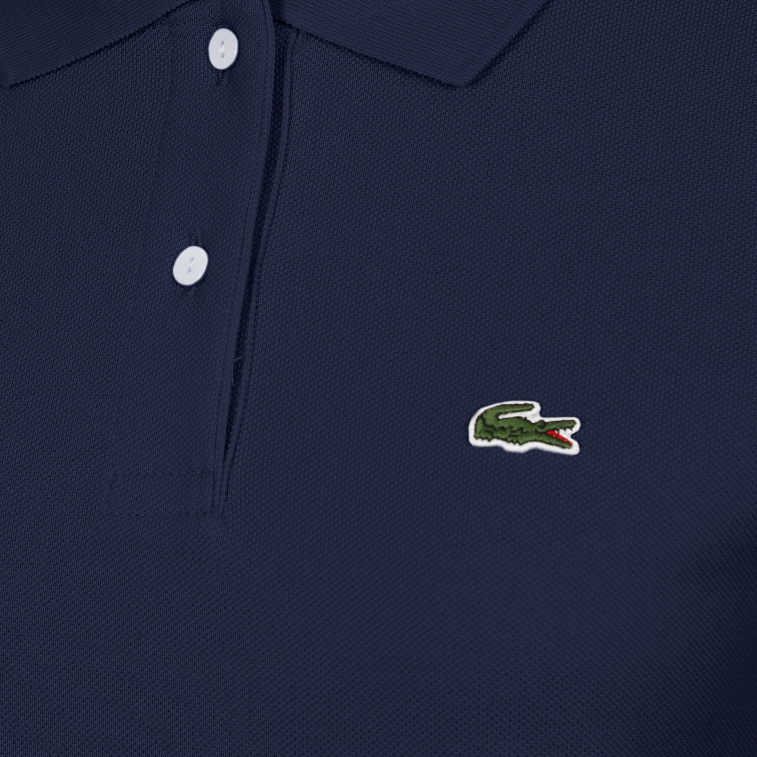Lacoste polo logo discount