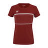 Team Tech T-shirt Femmes-Rouge Foncé