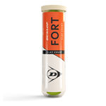 Balles de tennis Dunlop Dunlop Fort Clay Court Tube De 4