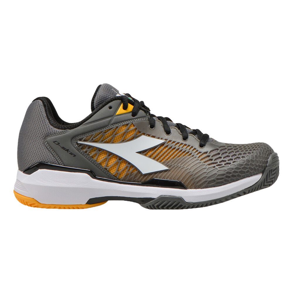 Diadora Speed Competition 6+Clay Hommes - Gris Foncé, Blanc