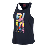 V&ecirc;tements BIDI BADU BIDI BADU Twiggy Chill D&eacute;bardeur Tank Top Femmes-Bleu Fonc&eacute;,Multicouleur