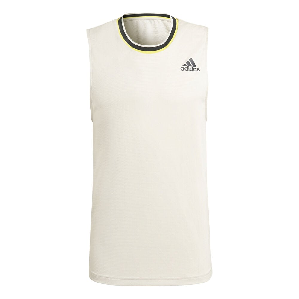 adidas Primeblue Heather Débardeur Tank Top Hommes - Blanc , Noir