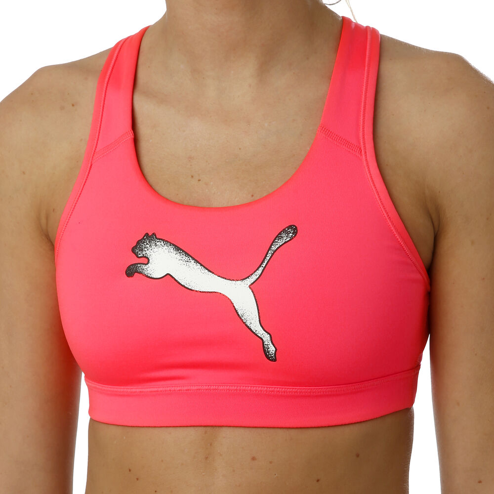 Puma 4Keeps Soutien-gorge Sport Femmes - Pink Fluo , Argent