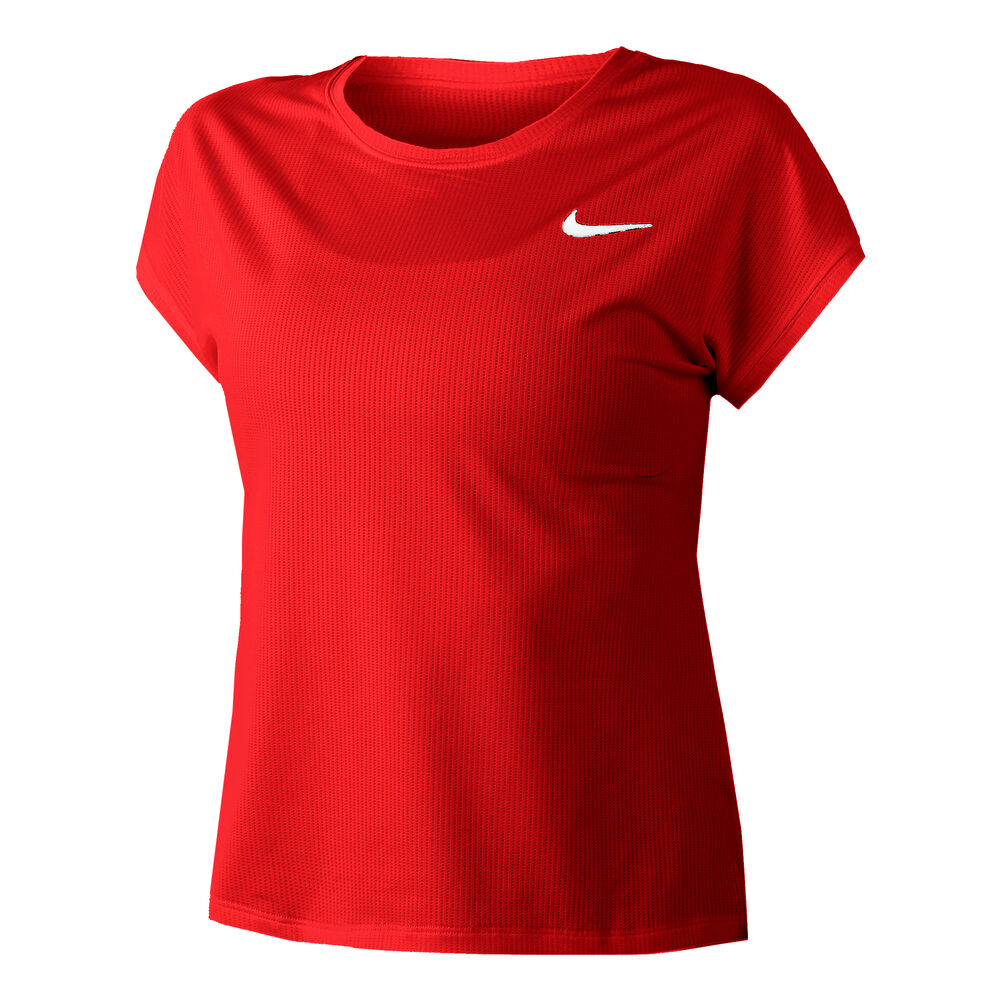 Nike Dri-Fit Victory Court T-shirt Femmes - Rouge