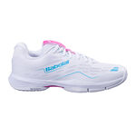 Chaussures de padel Babolat Babolat Sensa Rise Women Chaussures Padel Femmes-Blanc,Rouge