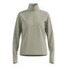 Essential Thermal Midlayer 1/2 Zip Maillot De Course Femmes-Vert Olive