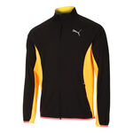 V&ecirc;tements Puma Puma Run Elite Ultraweave Veste running Hommes - noir, orange