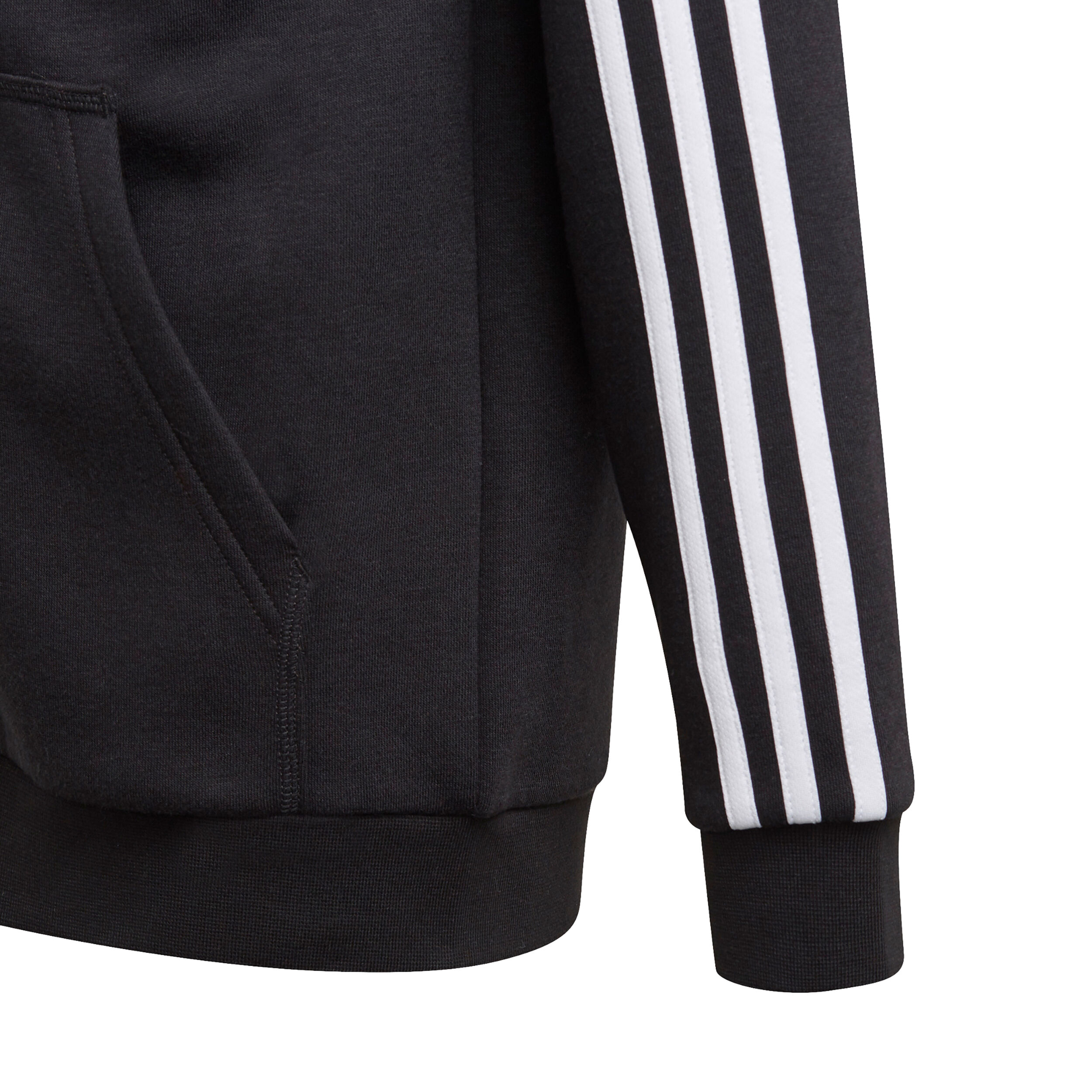 Buy adidas 3 Stripes Full Zip Gilet En Coton Garcons Noir Blanc online Tennis Point FR