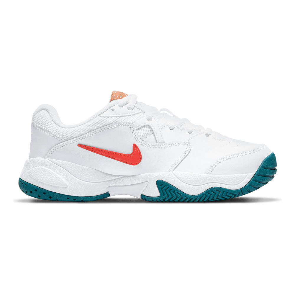 Nike Court Lite 2 Chaussures Toutes Surfaces Enfants - Blanc , Orange