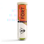 Balles de tennis Dunlop Dunlop Fort Clay Court Tube De 4