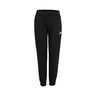 Club Fleece Loose Pantalon Surv&ecirc;tement Filles-Noir,Blanc