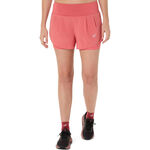 V&ecirc;tements ASICS ASICS Road 2in1 3.5in Short de running Femmes-pink, pink