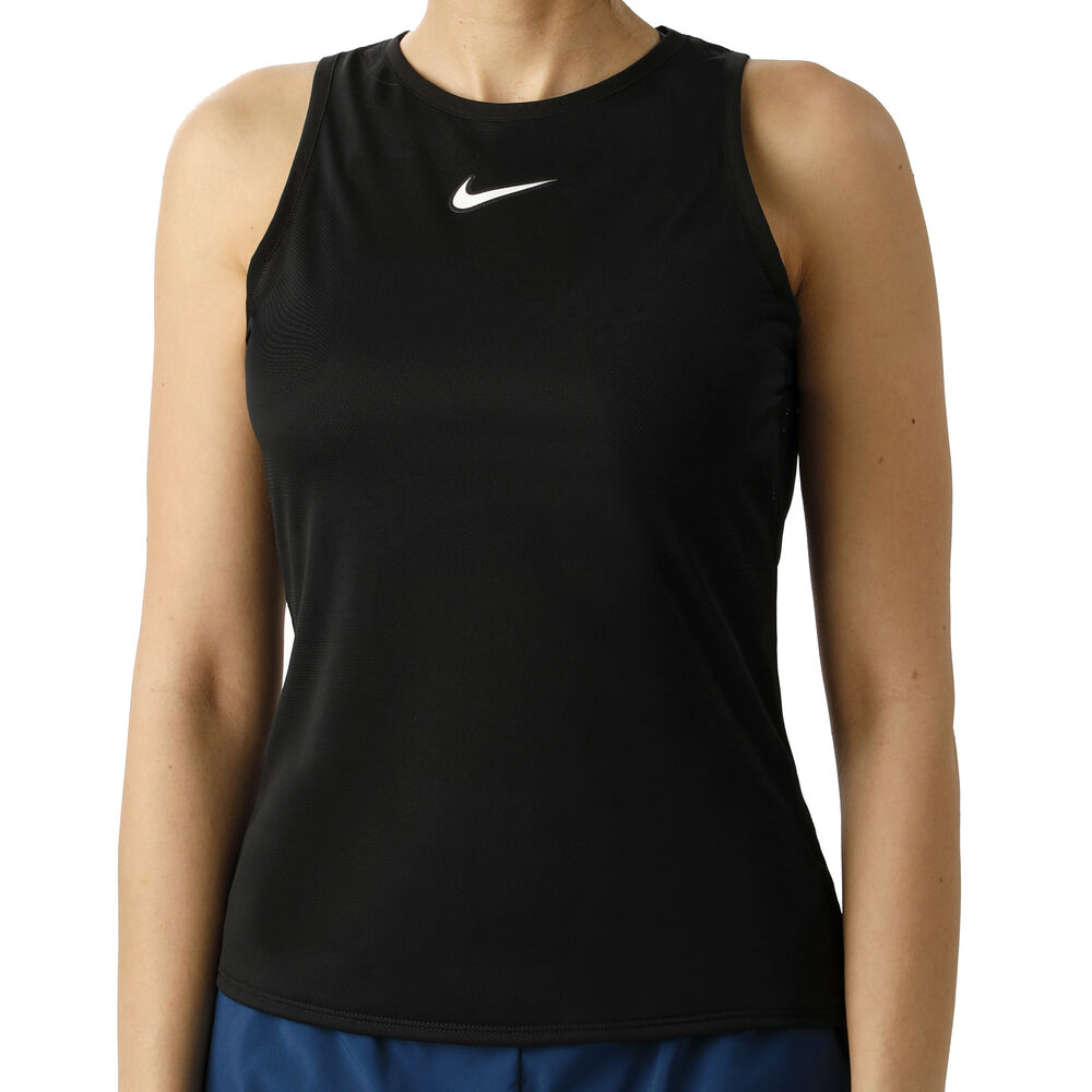 Nike Court Débardeur Tank Top Femmes - Noir , Blanc