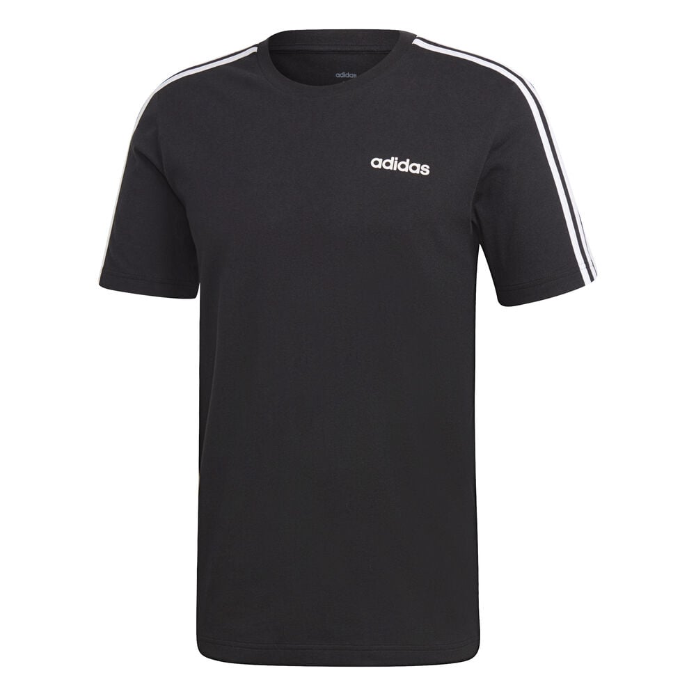 adidas Essentials 3-Stripes T-shirt Hommes - Noir , Blanc