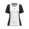 Club 25 Tech T-shirt Filles - bleu foncé, blanc
