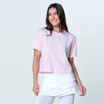 V&ecirc;tements Lucky in Love Lucky in Love Power Box T-shirt Femmes-Ros&eacute;