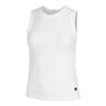 Ace Pocket Ribbed Débardeur Tank Top Femmes-Blanc