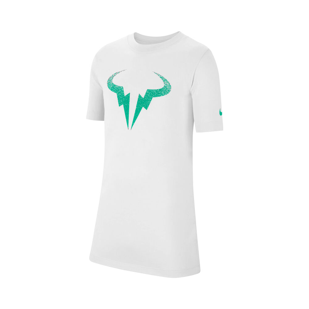 Nike Rafael Nadal Court T-shirt Garçons - Blanc , Vert