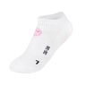 Karli Tech No-Show Chaussettes De Sport Pack De 3-Blanc,Pink