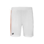 Vêtements Babolat Babolat Play Shorts Garçons-Blanc,Orange
