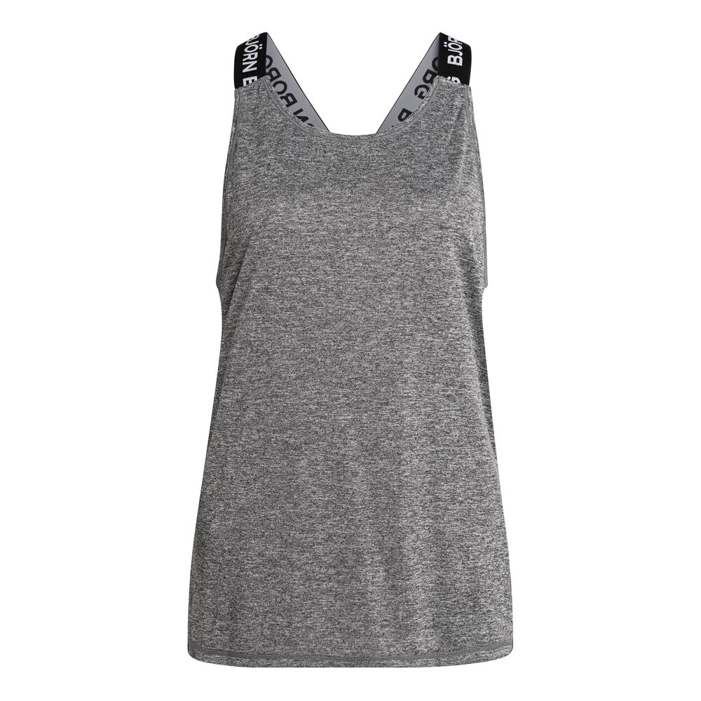 Björn Borg Loose Cassie Débardeur Tank Top Femmes - Gris Foncé, Noir