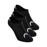 Performance Crew Chaussettes de tennis Pack de 3 Enfants-noir